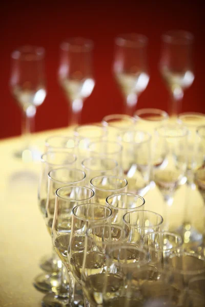 Champagne glasses — Stock Photo, Image