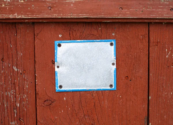 Leeres Straßenschild — Stockfoto