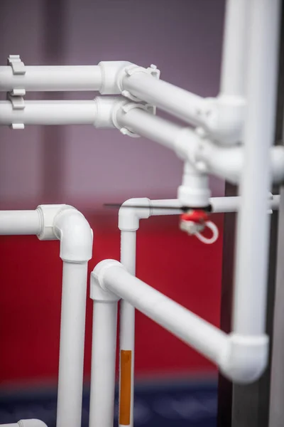 Image Various Pvc Pipes Fittings — Stock Photo, Image