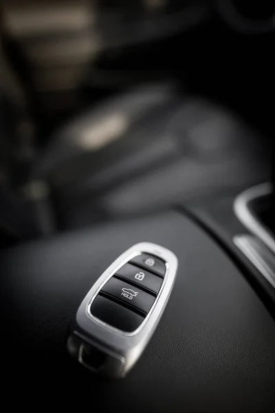 Close Shot Modern Car Wireless Key — Stock Photo, Image