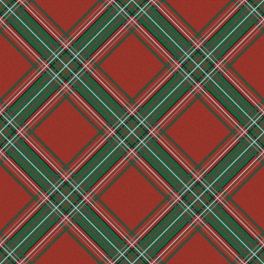 Renkli ekose desenli kumaş çizimi. Desenli ekose arkaplan.