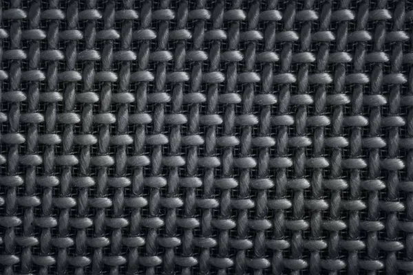 メッシュウィッカーのテクスチャパターンを持つスピーカーのマクロ写真. — ストック写真