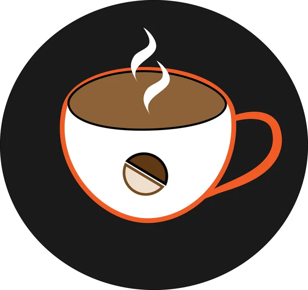 Taza de café — Vector de stock