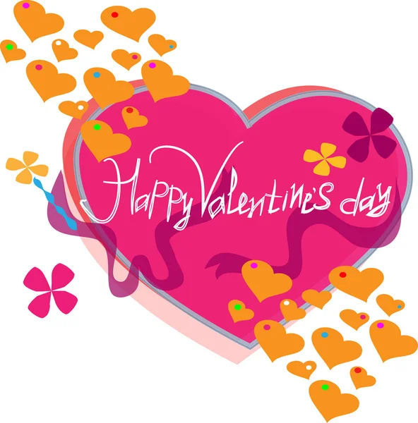 Happy Valentine's Day! — Stock Vector