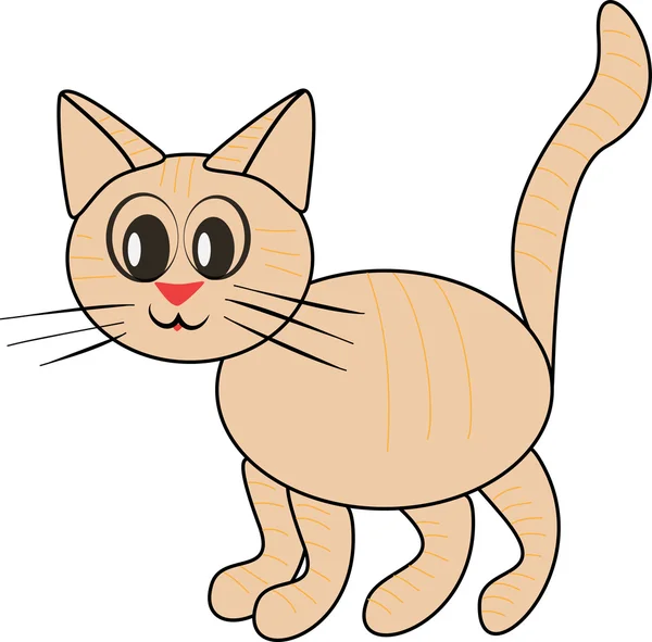 Cute cat — Stock Vector