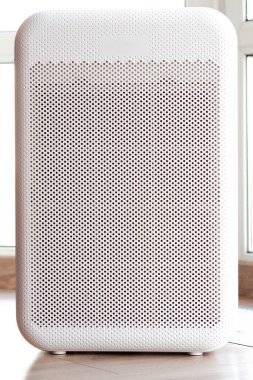 Evdeki toz ve PM2.5 HEPA ve virüsü filtre ve temizleme için, temiz hava ve sağlıklı yaşam için, Hava Kirliliği Konsepti