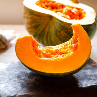 Fırında Ham portakal organik Balkabagi hazır