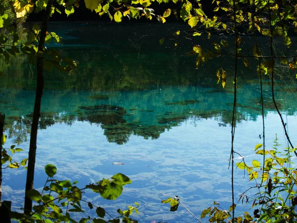 Crystal Clear Water Cornino Lake Forgaria Nel Friuli Udine Italy — Foto Stock