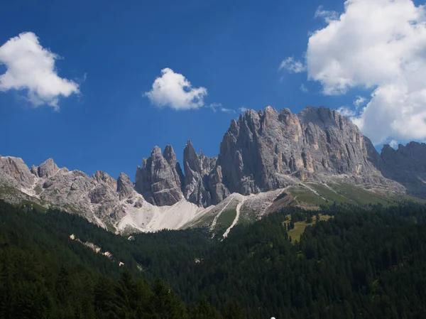 Walking Val Fassa Trentino Alto Adige Italy — Stockfoto