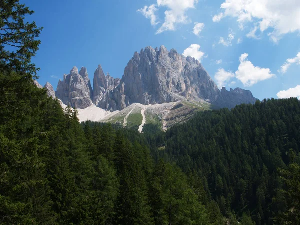 Walking Val Fassa Trentino Alto Adige Italy — Stockfoto