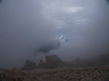 walking in val di fassa, trentino alto adige, italy