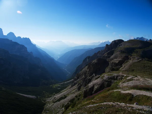 Walking Tre Cime Lavaredo — Stockfoto