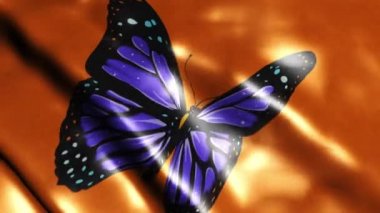 Bayraktaki kelebek videosu