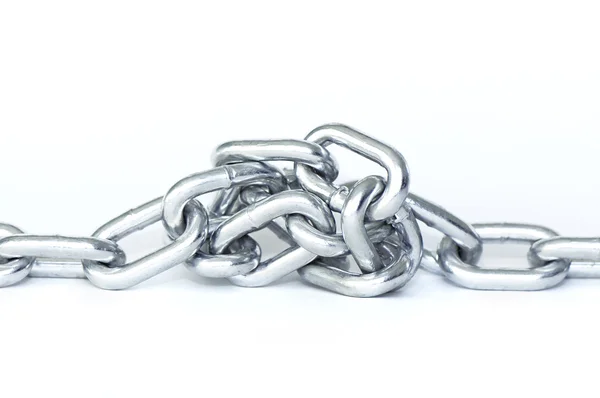 Metal zincir düğüm — Stok fotoğraf