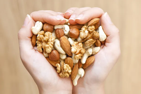 Nuts' mixture — Stock Photo, Image