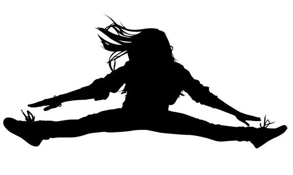 seksi kadın silueti, adım