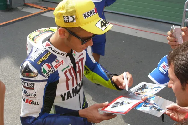 Valentino Rossi — Fotografia de Stock