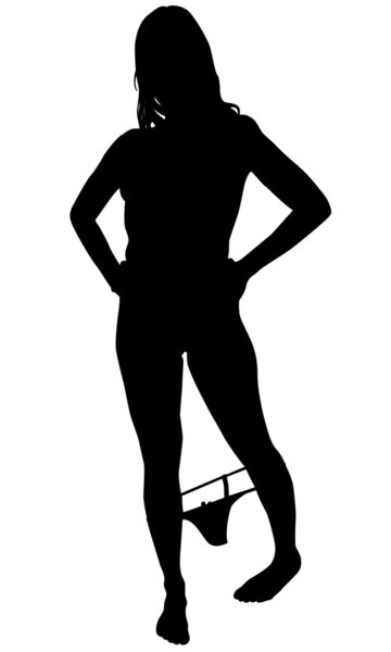 Sexy Woman Silhouette