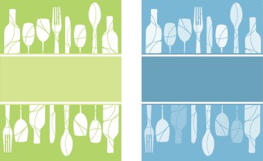 Menü, reklam veya el ilanı arka çifti