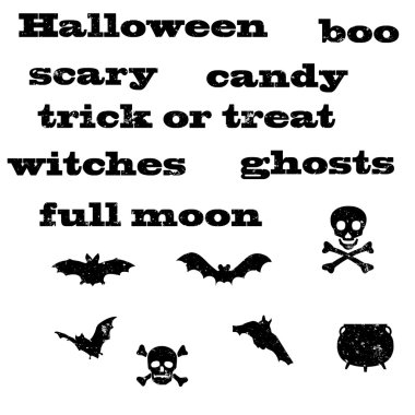 Cadılar Bayramı için afişler