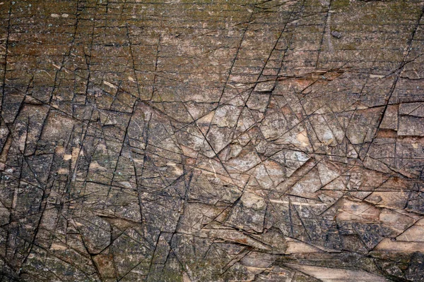 Деревянный Нарезанный Фон Старая Доска Царапинами Чипсами — стоковое фото
