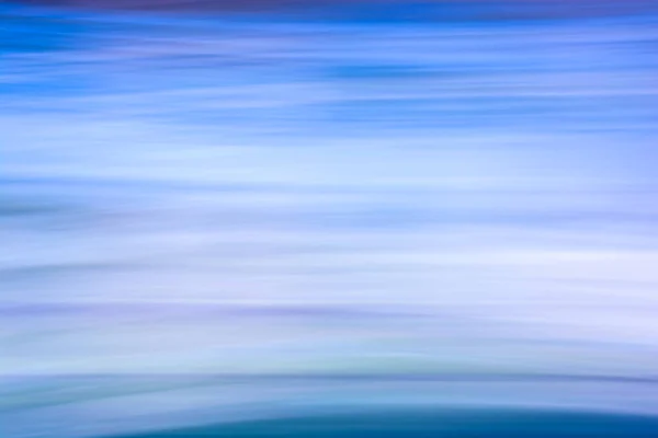 Abstract Background Blue Tones Horizontal Waves Stripes Soft Gradient Business — Stockfoto