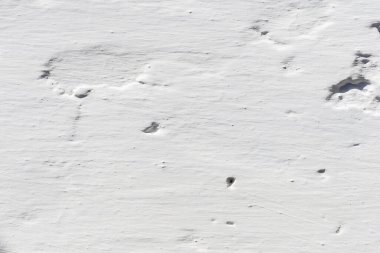 Çukurlu beton duvar beyaza boyanmış. Arkaplan