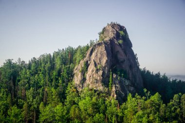 Krasnoyarsk Sütunları 'nın merkez sütunları Doğa Koruma Alanı
