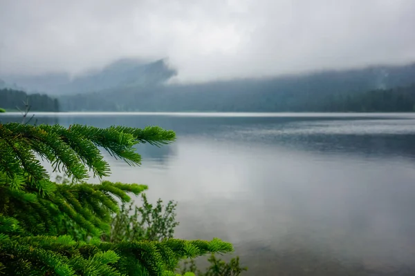 Красивое Горное Озеро Природном Парке Эргаки — стоковое фото