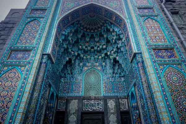 Санкт Петербург Росія Вересня 2019 Facade Petersburg Cathedral Mosque — стокове фото