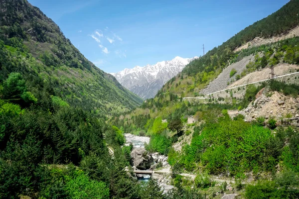 Mountain Landscapes Buron Village North Ossetia — Stock Photo, Image
