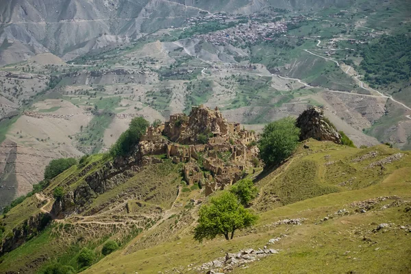 Gamsutl Antik Köyü — Stok fotoğraf