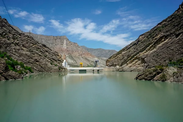 Depósito Gunib Central Hidroeléctrica Daguestán — Foto de Stock