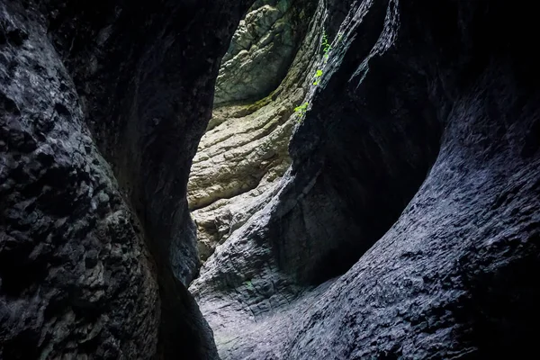 Salta Wąwóz Unikalne Zjawisko Naturalne Dagestan — Zdjęcie stockowe