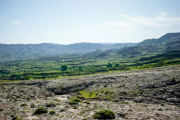 Teras Hijau Pegunungan Dagestan — Stok Foto