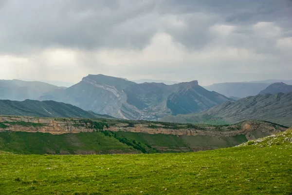Malerisches Grünes Tal Und Berge Der Republik Dagestan Russland — Stockfoto