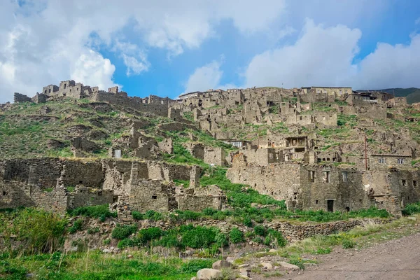 Architecture Paysage Ancien Village Chirag Daghestan — Photo