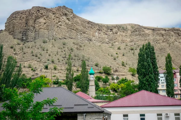 Architecture Landscape Shamilkala Village Dagestan Republic — Stock Photo, Image