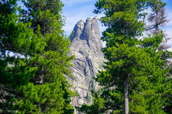 Beautiful Rocks Mountains Ergaki Nature Reserve Russia — Stock Photo, Image