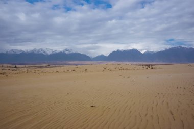 Chara Çölü 'nün güzel manzarası, dünyanın en kuzeyindeki çöl.