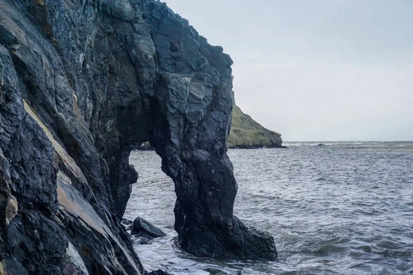 Rocky Coast City Aleksandrovsk Sakhalinsky Sakhalin Island — Stock Photo, Image