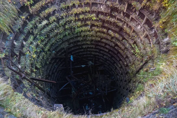 Verlassener Stalin Tunnel Zwischen Der Insel Sachalin Und Dem Russischen — Stockfoto