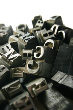 Movable type clipart