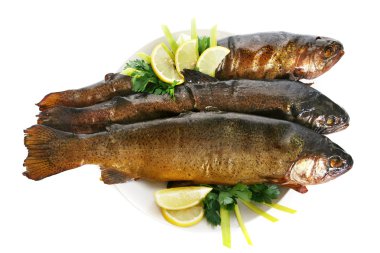 Smoked Trouts clipart