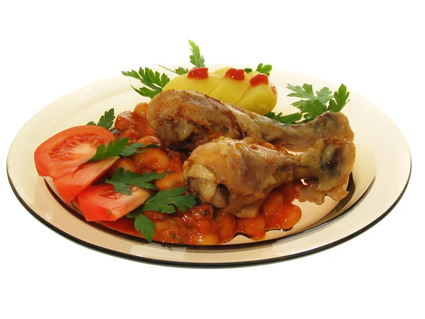 Pollo arrosto — Foto Stock