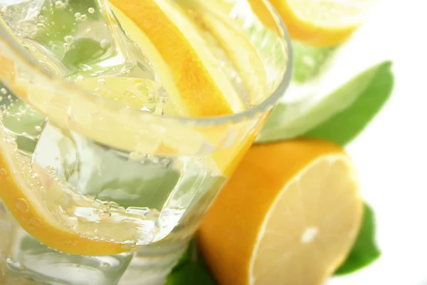 Limone in soda — Foto Stock