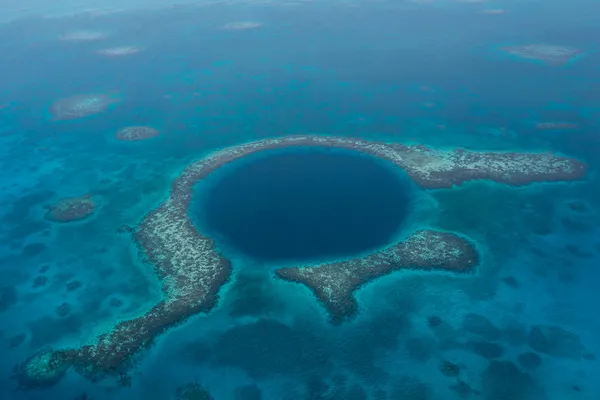 Buraco azul, Belize — Fotografia de Stock