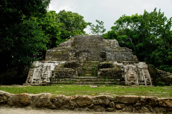 Lamanai, ruina maya en Belice —  Fotos de Stock