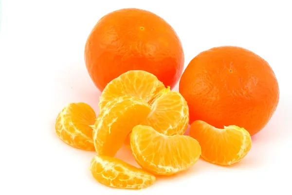 Mandarines、 柑橘、 柑橘 — 图库照片