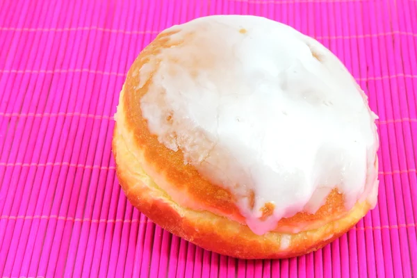 Donut with frosting — Stock Photo, Image